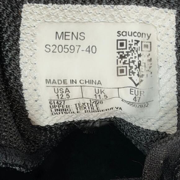 Saucony Endorphin Speed 3 Goldstruck Running Sneakers Black S20597-40 Men 12.5 - Picture 14 of 14